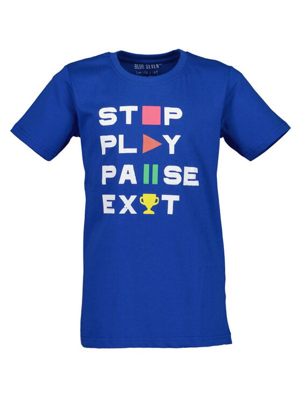 Blue Seven Blue Seven Тишърт 602776 Син Regular Fit