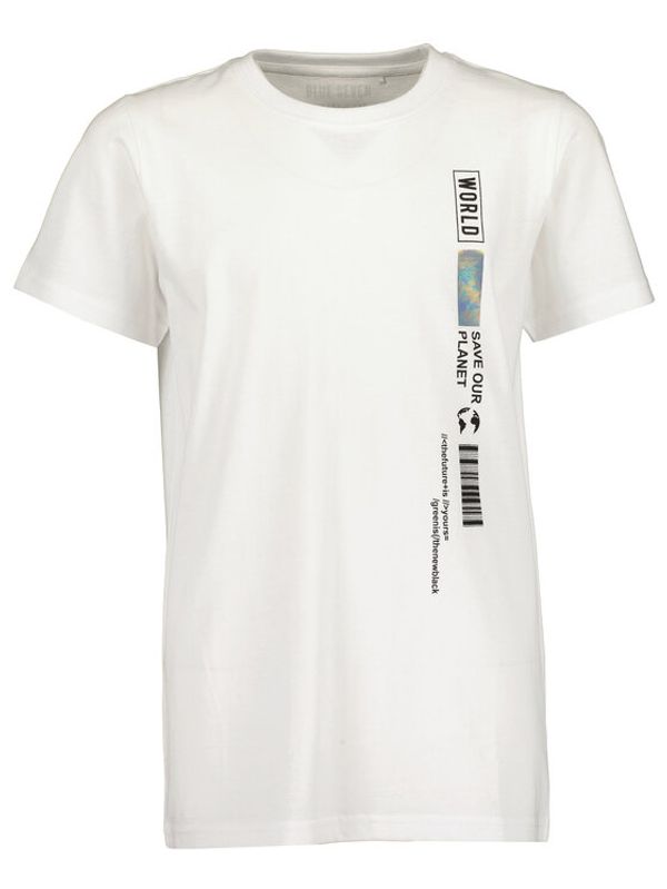 Blue Seven Blue Seven Тишърт 602789 Бял Regular Fit