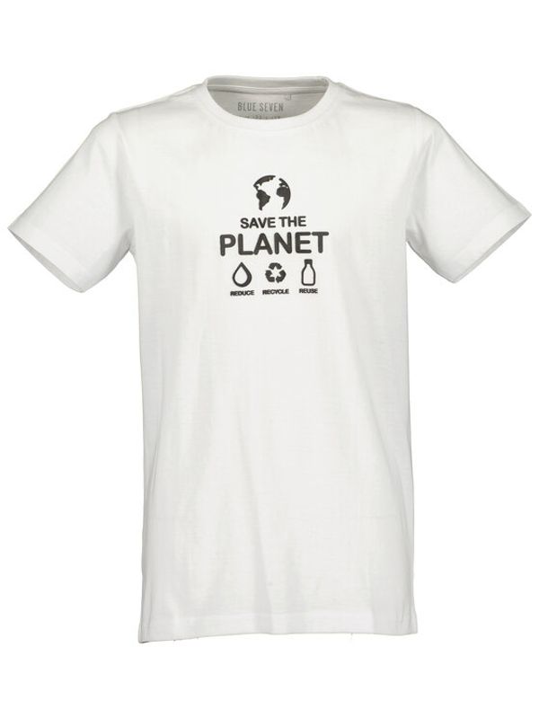 Blue Seven Blue Seven Тишърт 602790 Бял Regular Fit