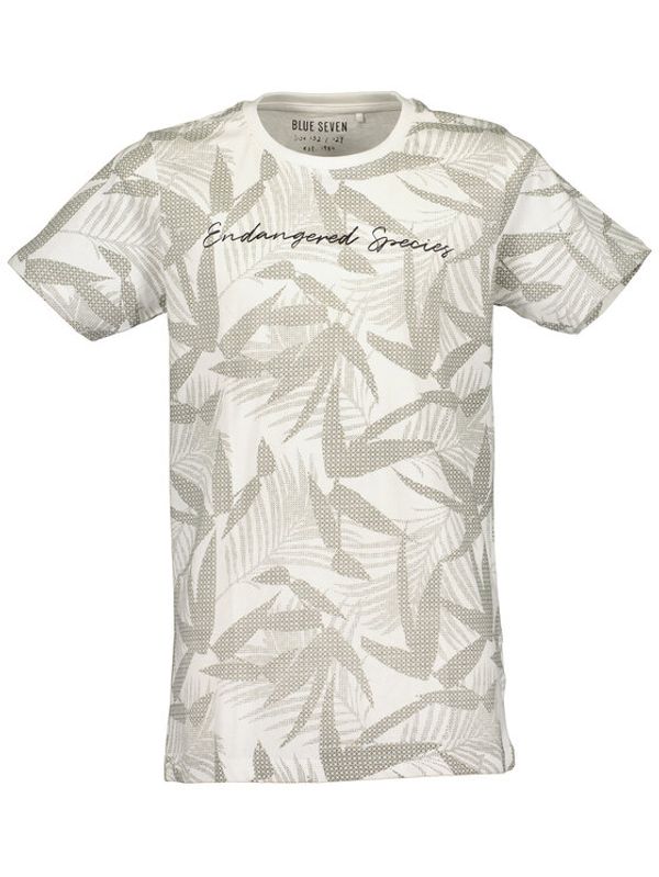 Blue Seven Blue Seven Тишърт 602795 Бежов Regular Fit