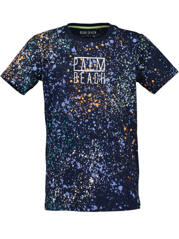 Blue Seven Blue Seven Тишърт 602805 Тъмносин Regular Fit