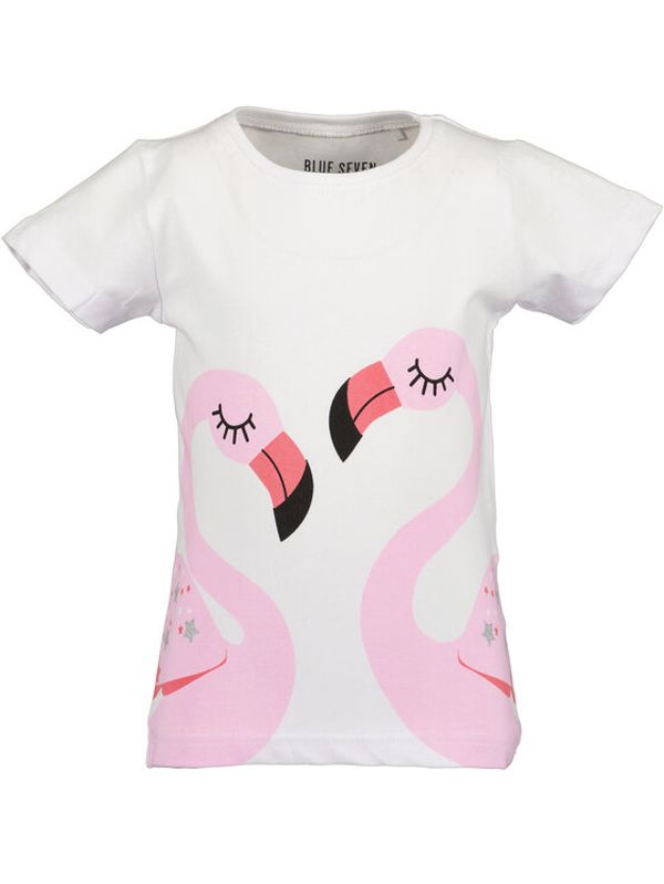 Blue Seven Blue Seven Тишърт 702278 Бял Regular Fit