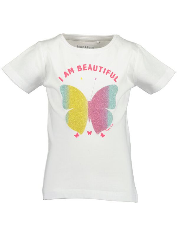 Blue Seven Blue Seven Тишърт 702282 Бял Regular Fit