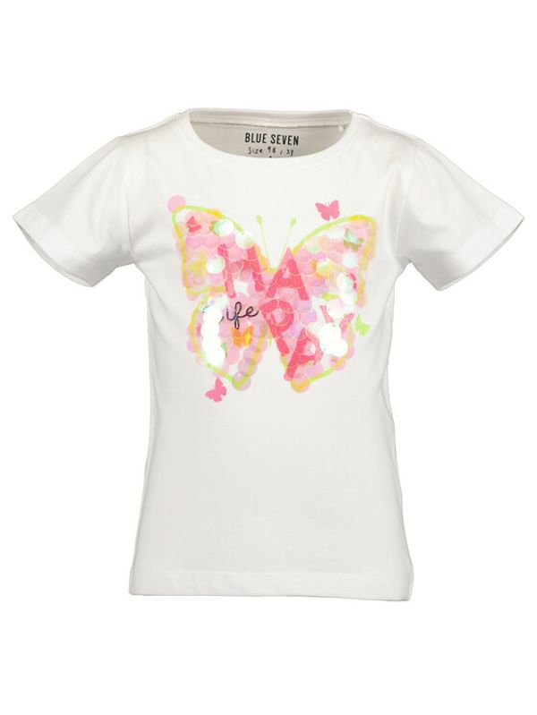 Blue Seven Blue Seven Тишърт 702283 Бял Regular Fit