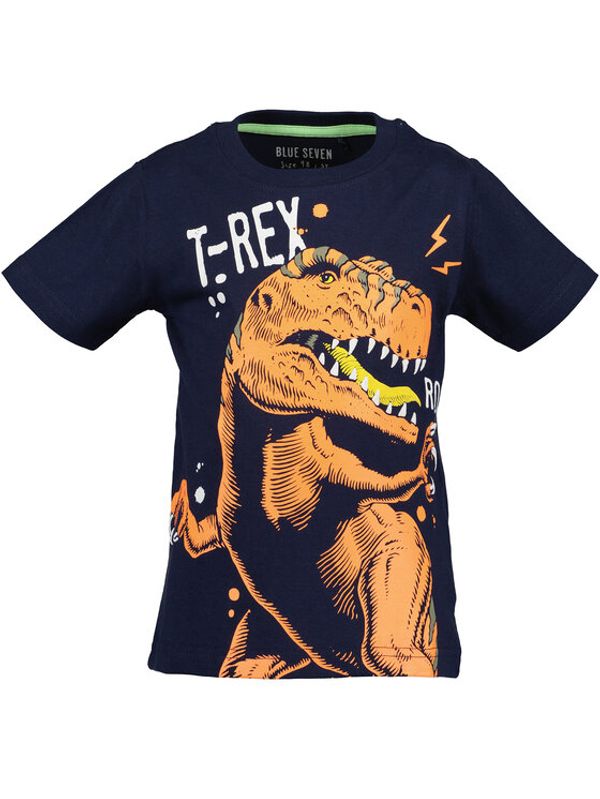 Blue Seven Blue Seven Тишърт 802256 Тъмносин Regular Fit