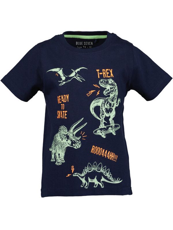 Blue Seven Blue Seven Тишърт 802258 Тъмносин Regular Fit