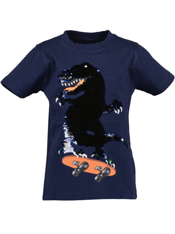 Blue Seven Blue Seven Тишърт 802259 Тъмносин Regular Fit