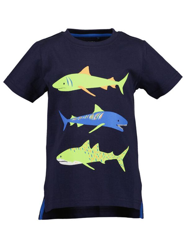 Blue Seven Blue Seven Тишърт 802265 Тъмносин Regular Fit