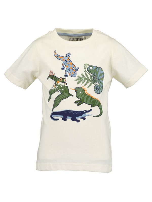 Blue Seven Blue Seven Тишърт 802276 Бежов Regular Fit