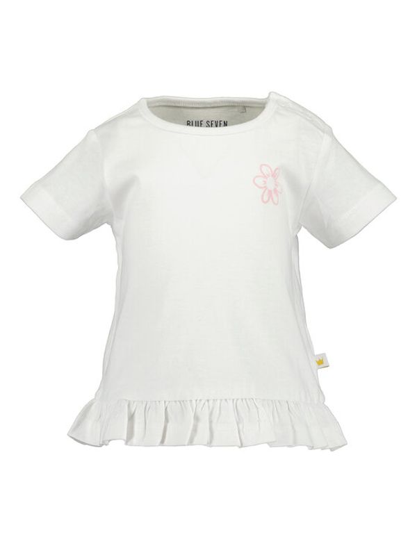 Blue Seven Blue Seven Тишърт 901116 Бял Regular Fit