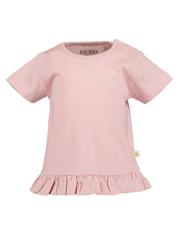 Blue Seven Blue Seven Тишърт 901116 Розов Regular Fit