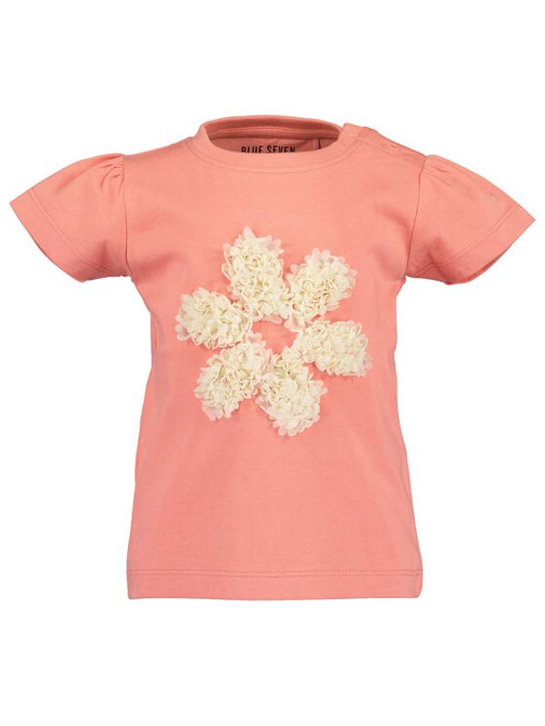 Blue Seven Blue Seven Тишърт 901120 Розов Regular Fit