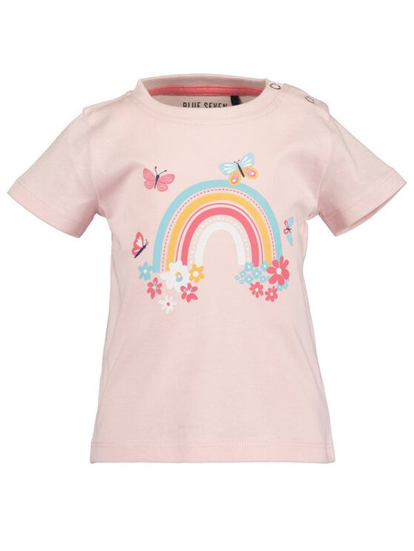 Blue Seven Blue Seven Тишърт 901125 Розов Regular Fit