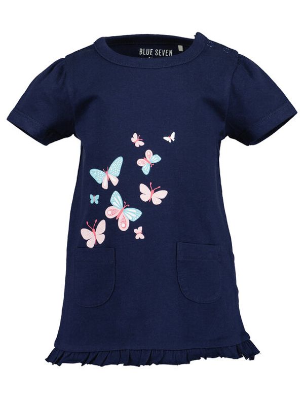 Blue Seven Blue Seven Тишърт 901127 Тъмносин Regular Fit