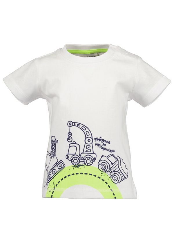 Blue Seven Blue Seven Тишърт 928130 Бял Regular Fit