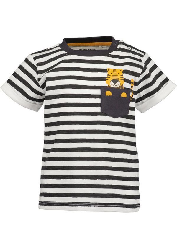 Blue Seven Blue Seven Тишърт 928134 Сив Regular Fit