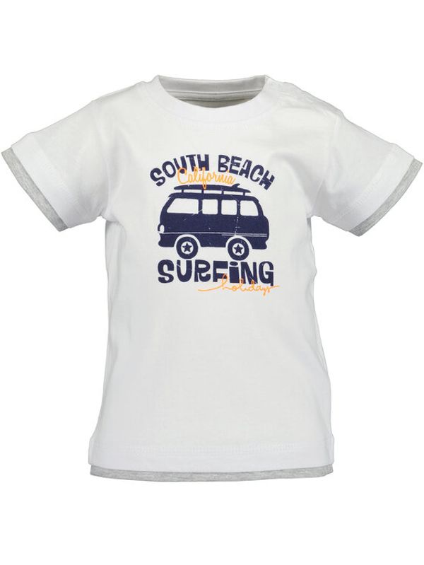 Blue Seven Blue Seven Тишърт 928141 Бял Regular Fit