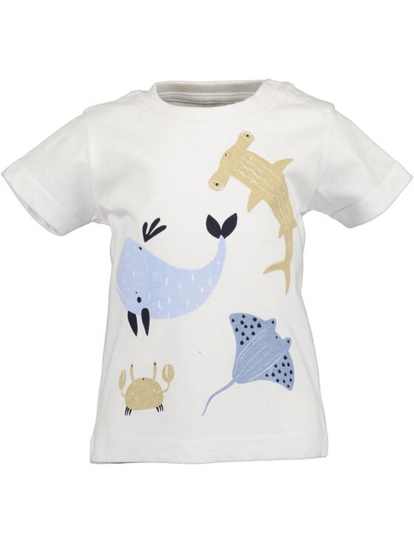 Blue Seven Blue Seven Тишърт 928144 Бял Regular Fit