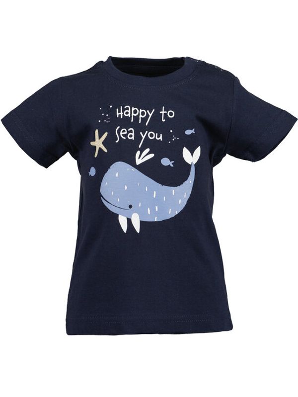 Blue Seven Blue Seven Тишърт 928144 Тъмносин Regular Fit