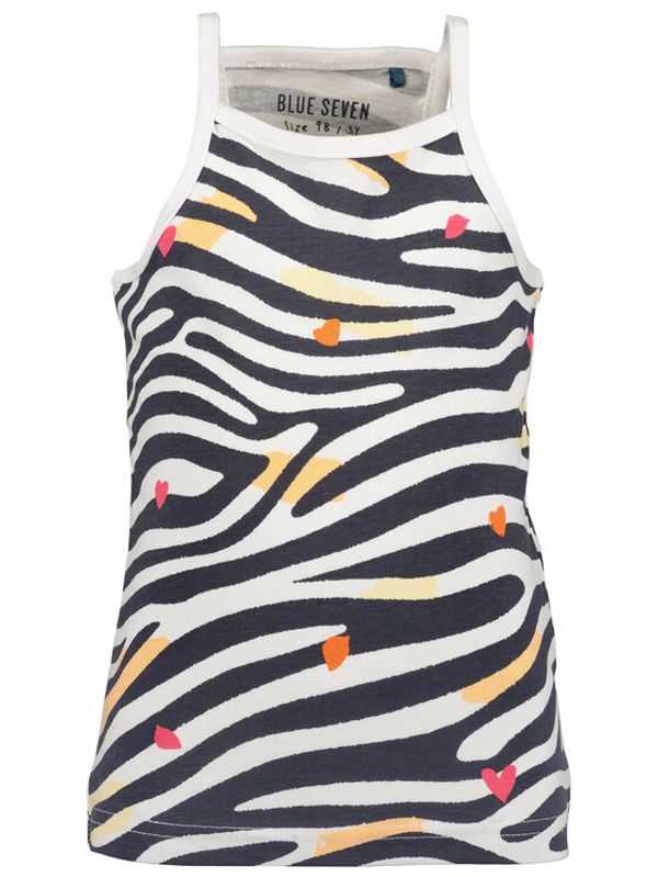 Blue Seven Blue Seven топ 700043 Бял Regular Fit