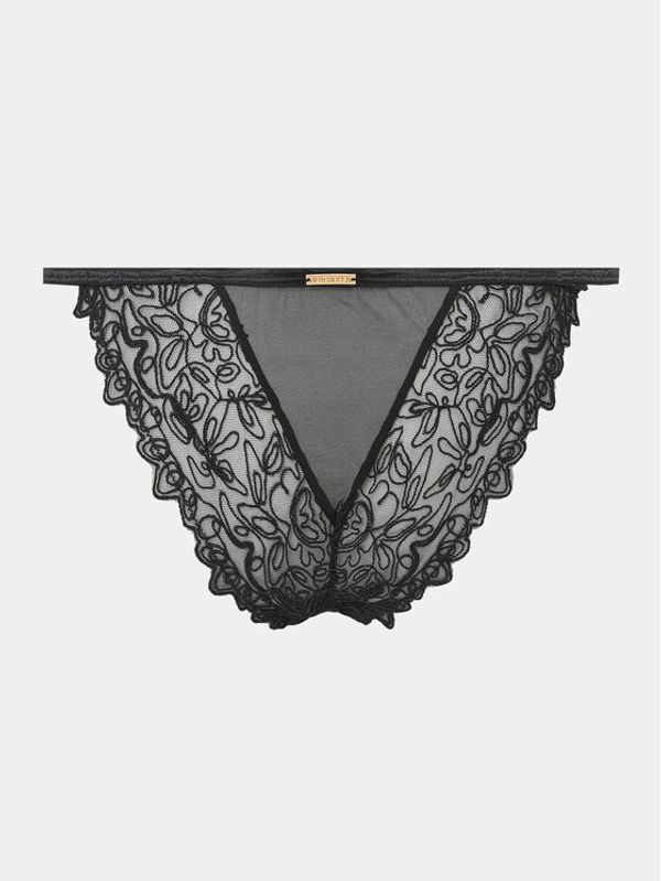 Bluebella Bluebella Дамски бикини тип бразилиана Audrey 41244-BK Черен