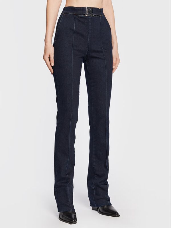 Blugirl Blumarine Blugirl Blumarine Дънки RF2101-D4448 Тъмносин Flare Fit