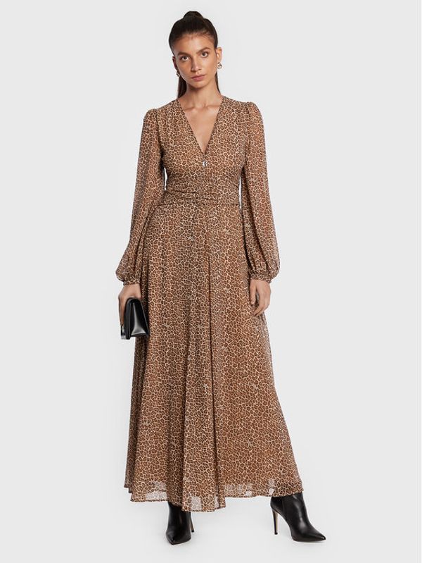 Blugirl Blumarine Blugirl Blumarine Ежедневна рокля RF2179-T3219 Кафяв Regular Fit
