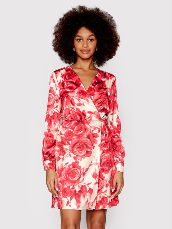 Blugirl Blumarine Blugirl Blumarine Лятна рокля RA2184-T8857 Червен Regular Fit