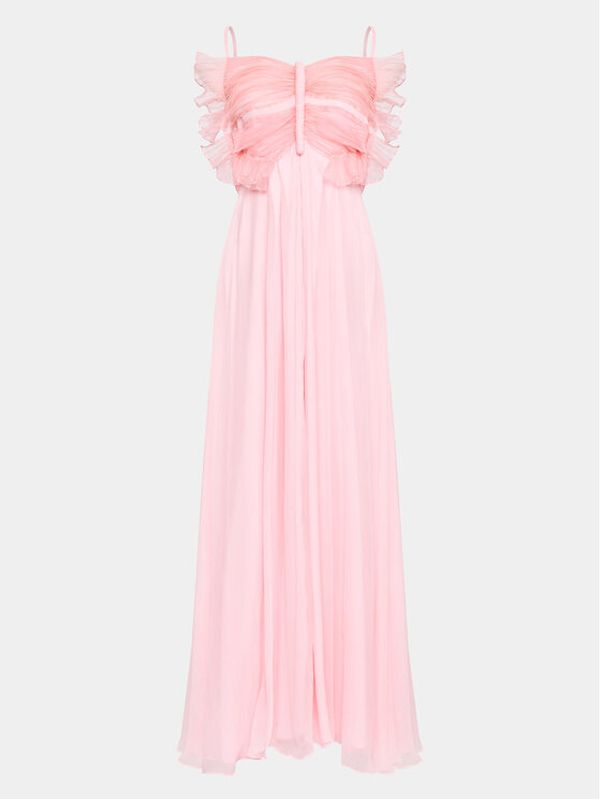 Blugirl Blumarine Blugirl Blumarine Официална рокля RA3063 T3339 Розов Regular Fit