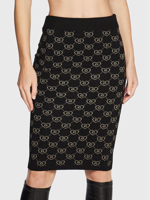 Blugirl Blumarine Blugirl Blumarine Пола тип молив RF2113-MA21N Черен Slim Fit