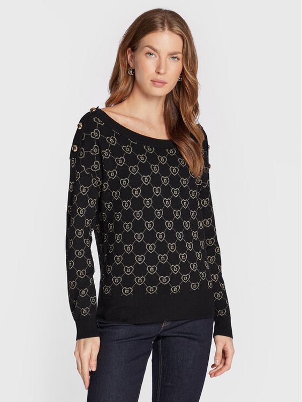 Blugirl Blumarine Blugirl Blumarine Пуловер RF2115-MA21N Черен Regular Fit