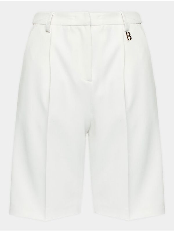 Blugirl Blumarine Blugirl Blumarine Шорти от плат RA3193-T3191 Бял Regular Fit