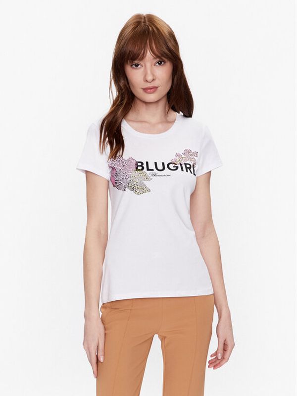Blugirl Blumarine Blugirl Blumarine Тишърт RA3157-J5003 Бял Regular Fit