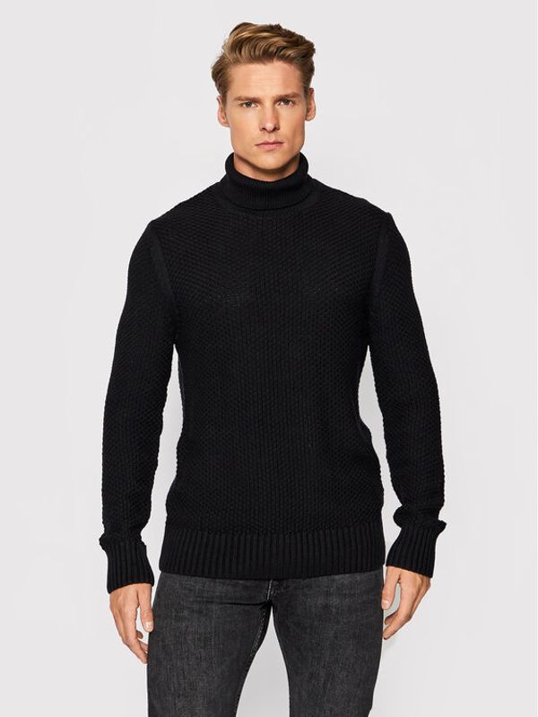 Bomboogie Bomboogie Поло MM 7165 T KCN4 Черен Regular Fit