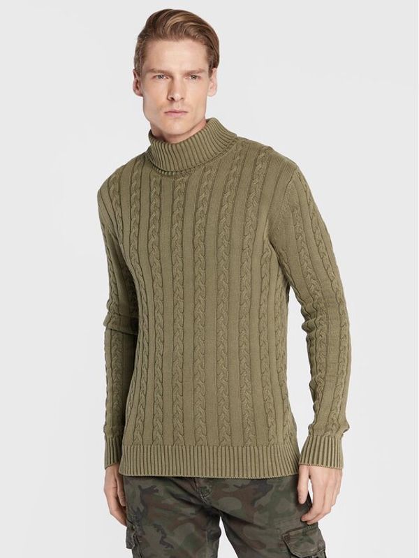 Bomboogie Bomboogie Поло MM-7639-T-ZT10 Зелен Regular Fit