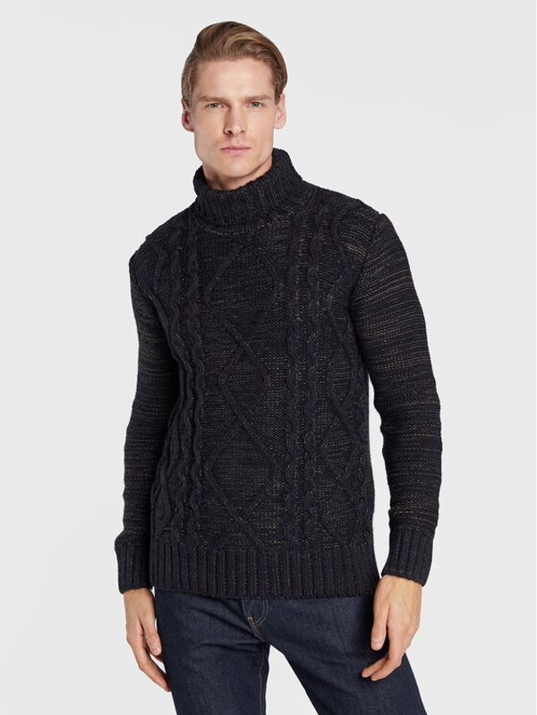 Bomboogie Bomboogie Поло MM-7703-T-KSU1 Тъмносин Regular Fit