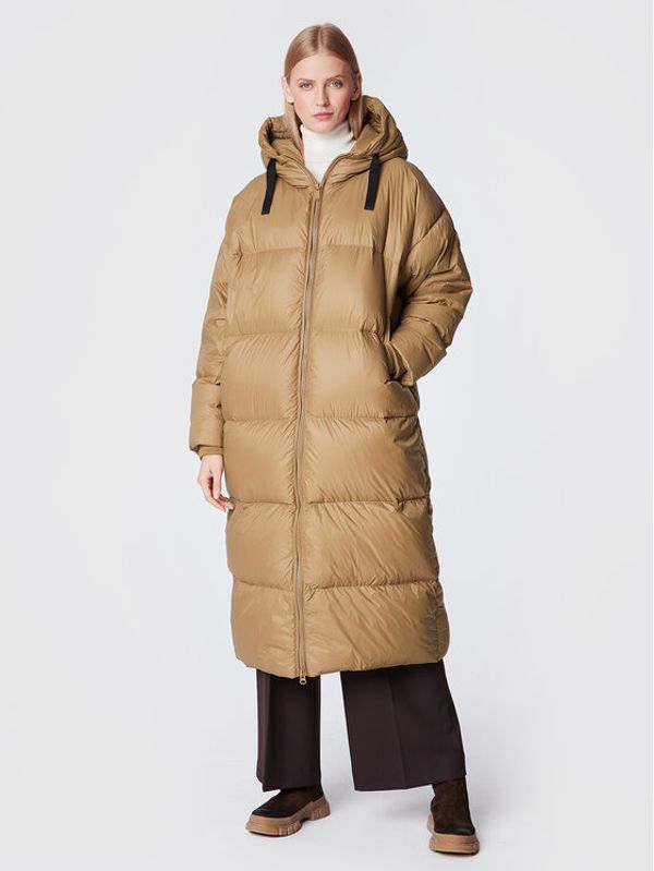 Bomboogie Bomboogie Пухено яке CW 5233 T MNA Кафяв Oversize