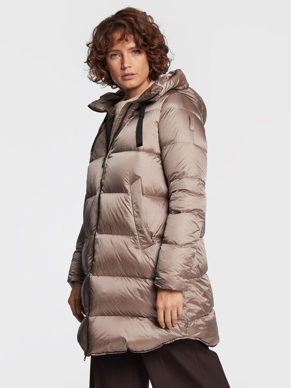 Bomboogie Bomboogie Пухено яке CW 6630 T DLC Кафяв A-Line Fit