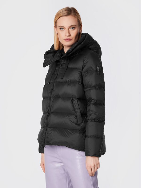 Bomboogie Bomboogie Пухено яке GW 6012 T MNA Черен Regular Fit