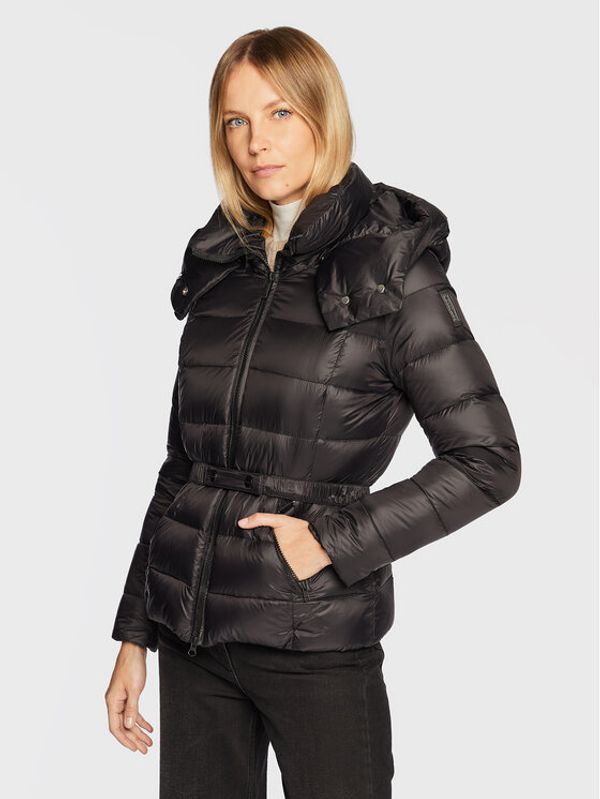 Bomboogie Bomboogie Пухено яке JW 7633 T MNA Черен Regular Fit