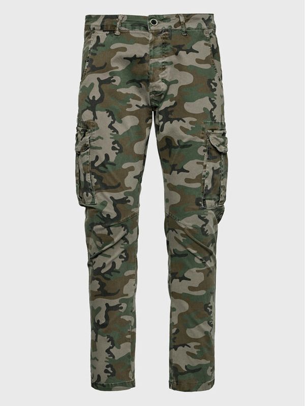 Bomboogie Bomboogie Текстилни панталони PM GUM T GBWC Бежов Slim Fit