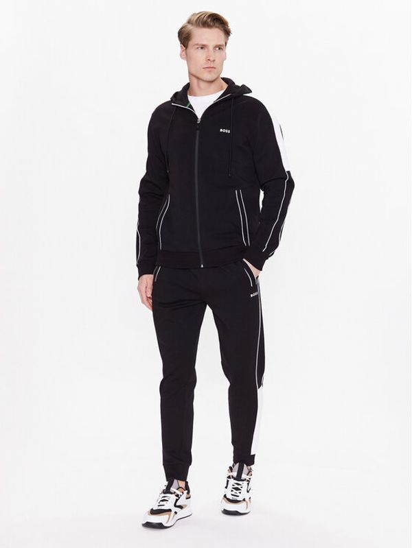 Boss Boss Анцуг 50477193 Черен Regular Fit