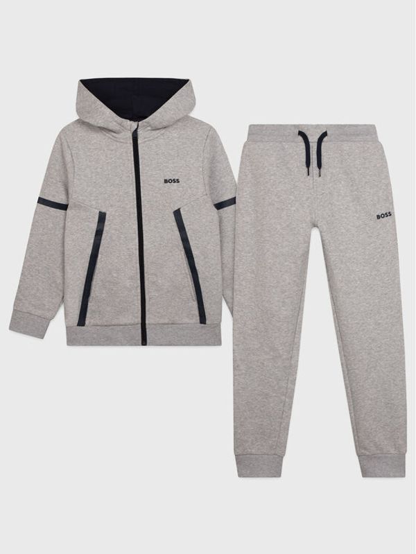 Boss Boss Анцуг J28102 D Сив Regular Fit