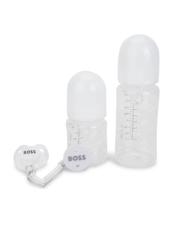 Boss Boss Бебешки комплект J9KP03 Бял