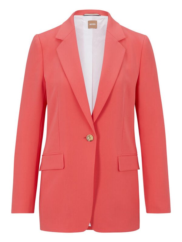 Boss Boss Блейзър 50490053 Розов Regular Fit