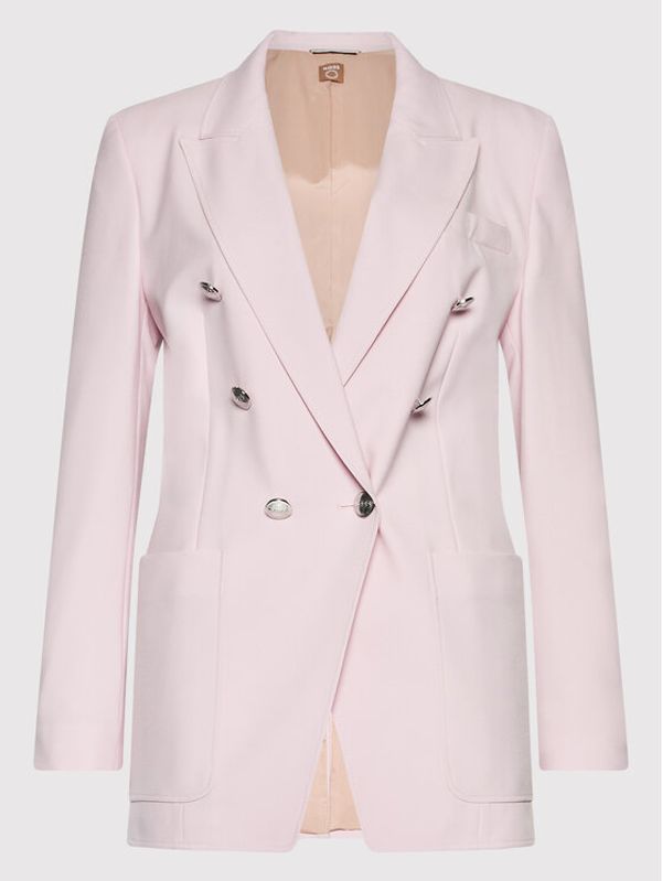 Boss Boss Блейзър Jatera 50475665 Розов Regular Fit