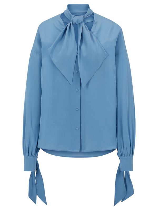 Boss Boss Блуза 50483312 Син Relaxed Fit