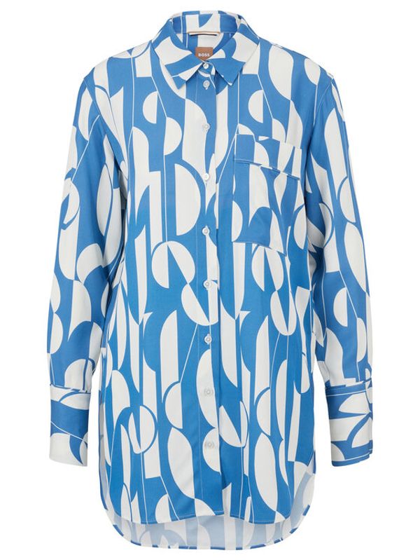 Boss Boss Блуза 50483884 Цветен Relaxed Fit