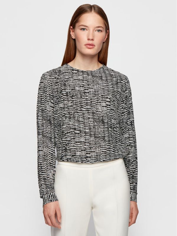 Boss Boss Блуза C_Ivicin 50444860 Черен Regular Fit