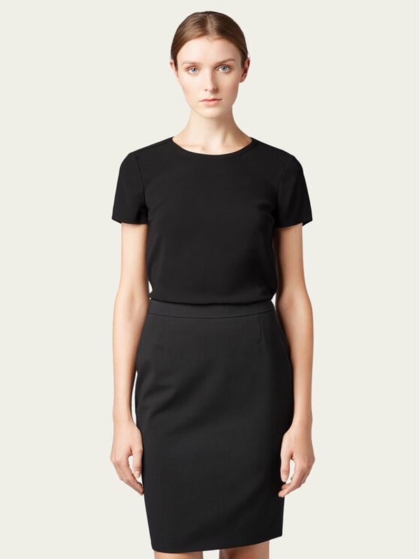 Boss Boss Блуза Ilyna 50291057 Черен Regular Fit